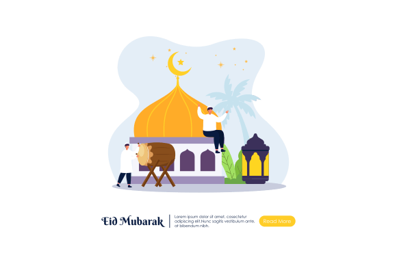 Download Happy People Celebrating Eid Mubarak - Happy Collection