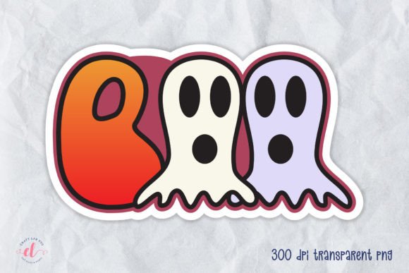 Download Boo PNG, Printable Halloween Sticker - Premium Resources