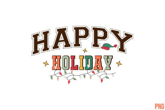 Download Retro Happy Holiday Sublimation - Happy Collection