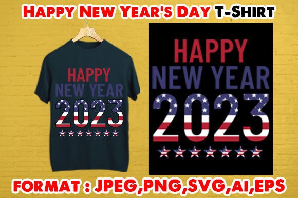 Download Happy New Year's Day T- Shirt - Happy Collection