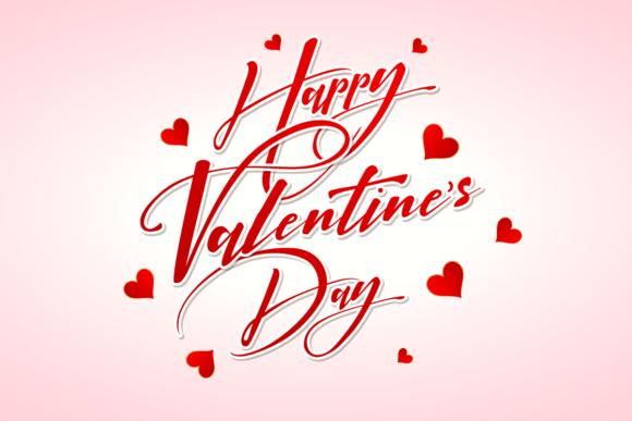 Download Happy Valentine Day Floral Greeting Card - Happy Collection