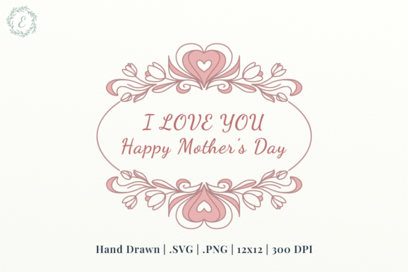 Download Happy Mother's Day Svg Frame, Hand-drawn - Happy Collection