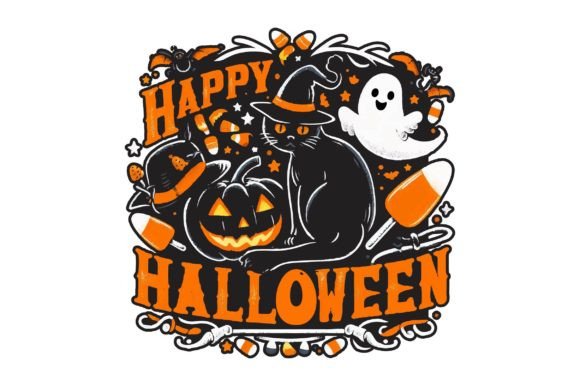 Download Horror Happy Halloween PNG Sublimation - Happy Collection