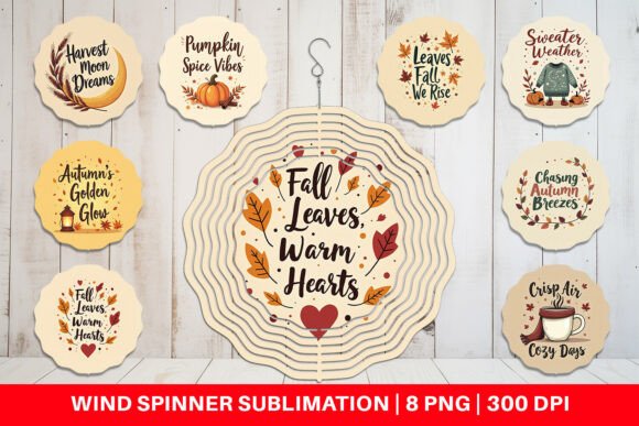 Download Wind Spinner Autumn Glow Quotes - Glow Collection